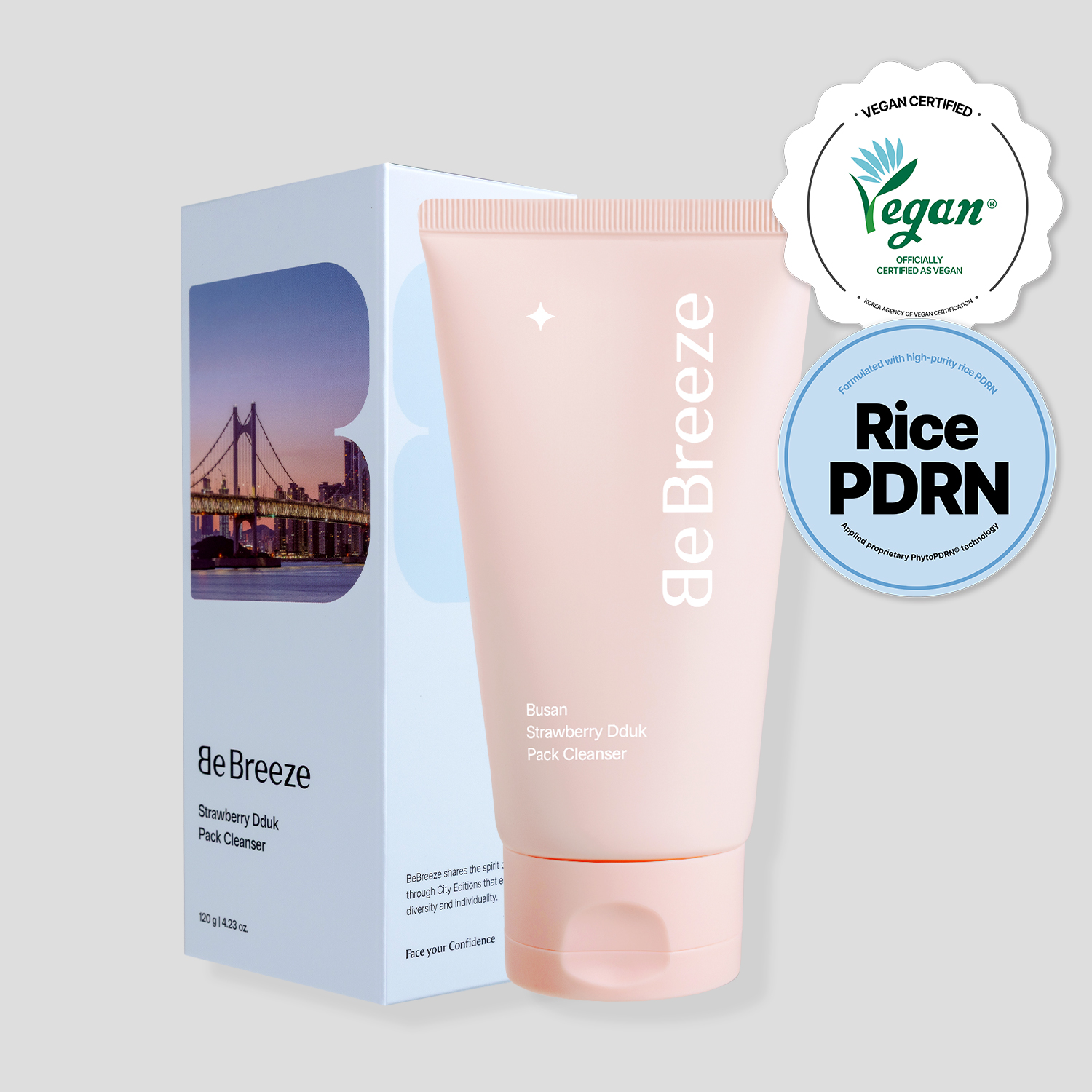Busan Strawberry Dduk Pack Cleanser